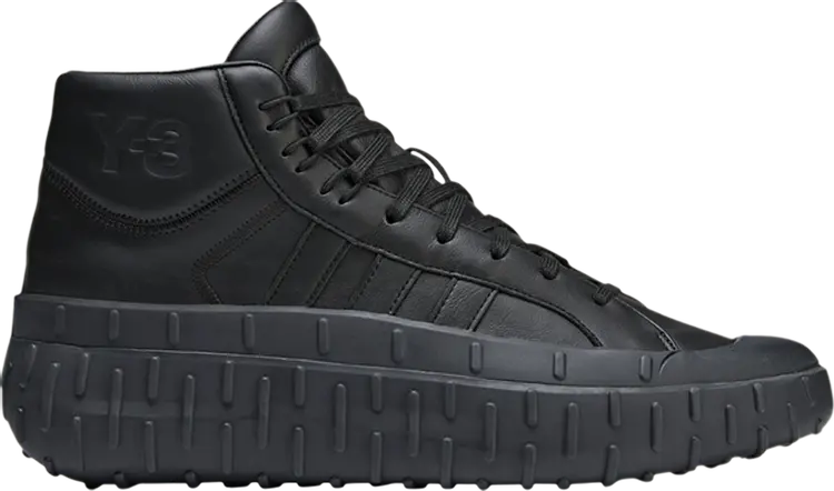 

Кроссовки Y-3 GR.1P High 'Black', черный, Черный;серый, Кроссовки Y-3 GR.1P High 'Black', черный
