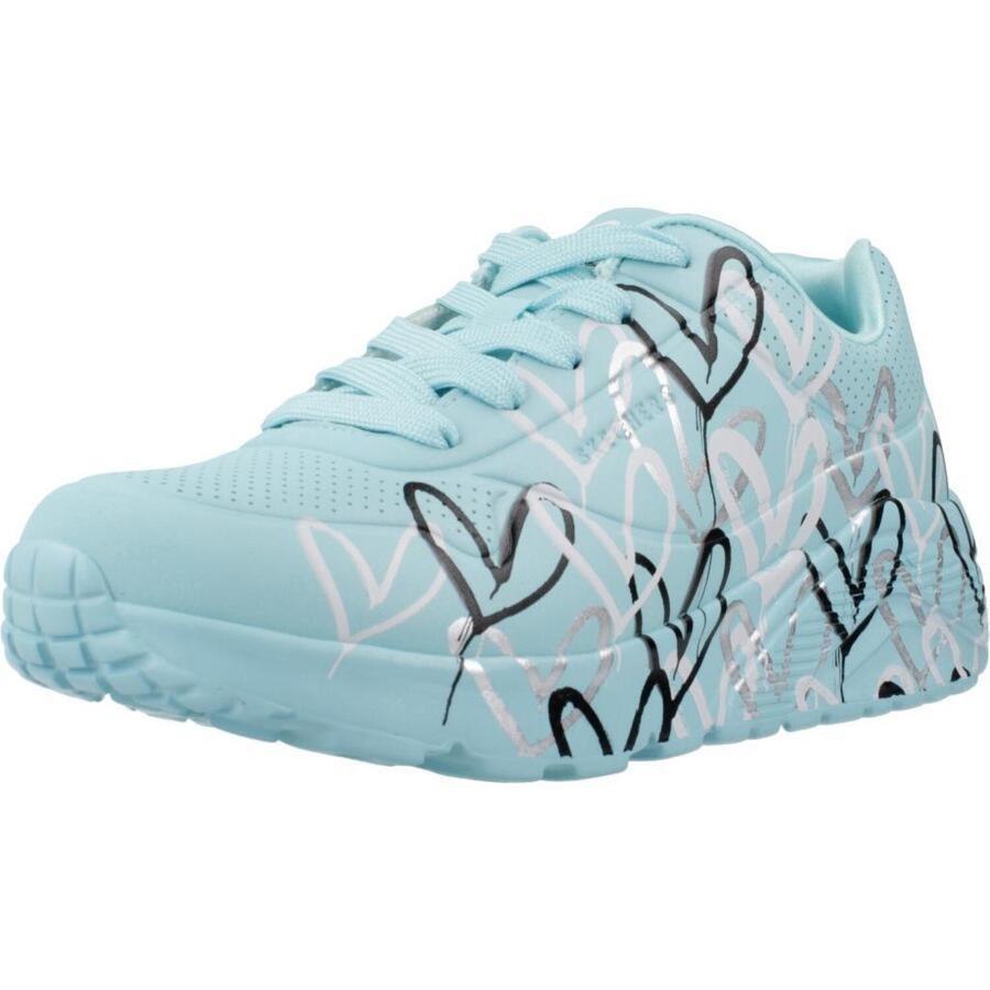 

Кроссовки Skechers модель Uno Lite - цвет синий металлик