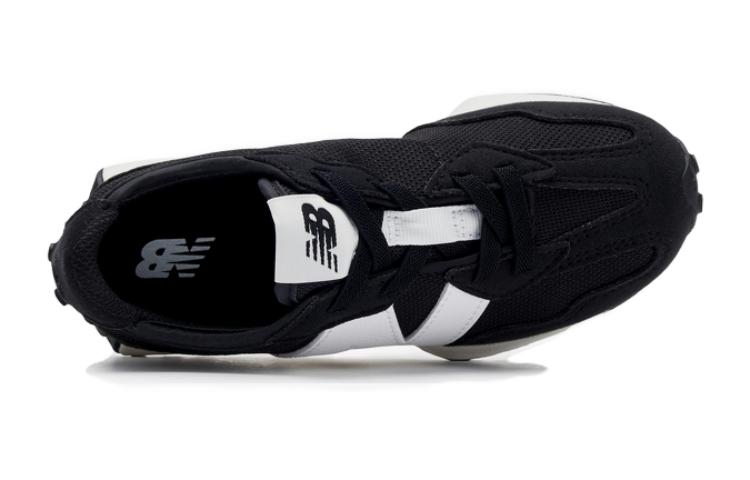 Кроссовки с логотипом на заплатке Low-top New Balance, черный — фото 3