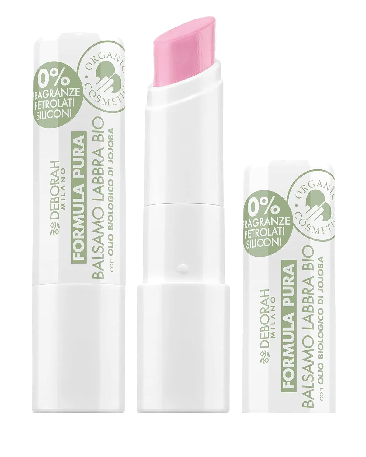 Цветной бальзам для губ «Formula Pura» Light Rose No. 3 от Deborah Milano Deborah, Light Rose 3