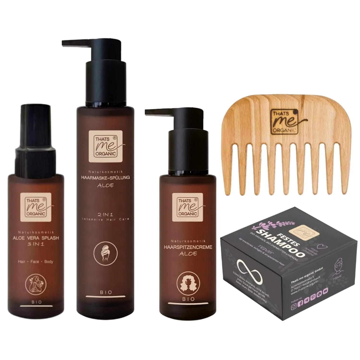 Набор для ухода за вьющимися волосами Curly Girly Curl Routine Set от Thats me Organic Thats Me Organic