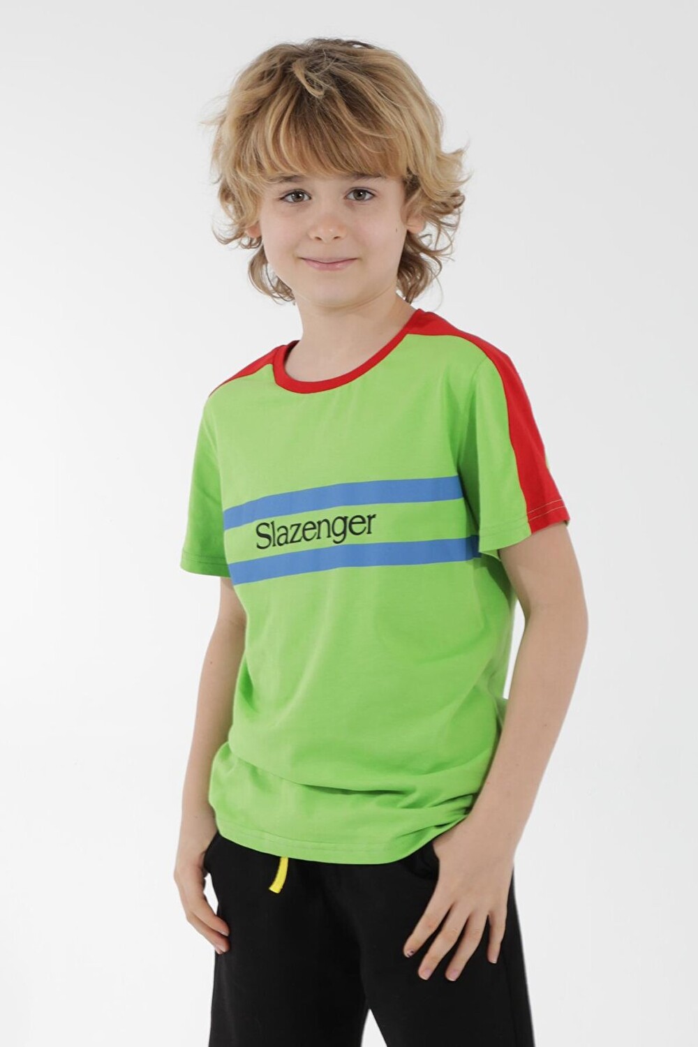 

Футболка PAT Boy Зеленая SLAZENGER, Зеленый, Футболка PAT Boy Зеленая SLAZENGER