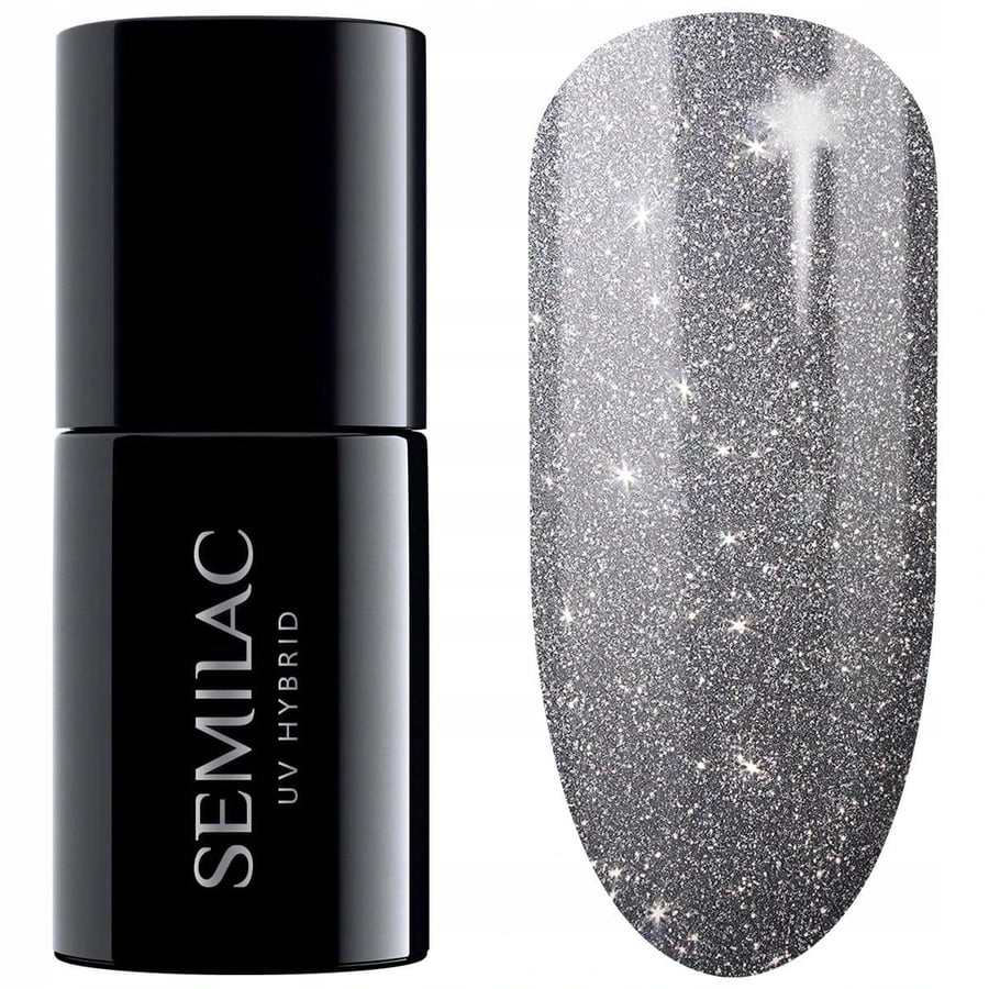 

Semilac, гибридный лак для ногтей 334 Silver Lavender, 7 мл