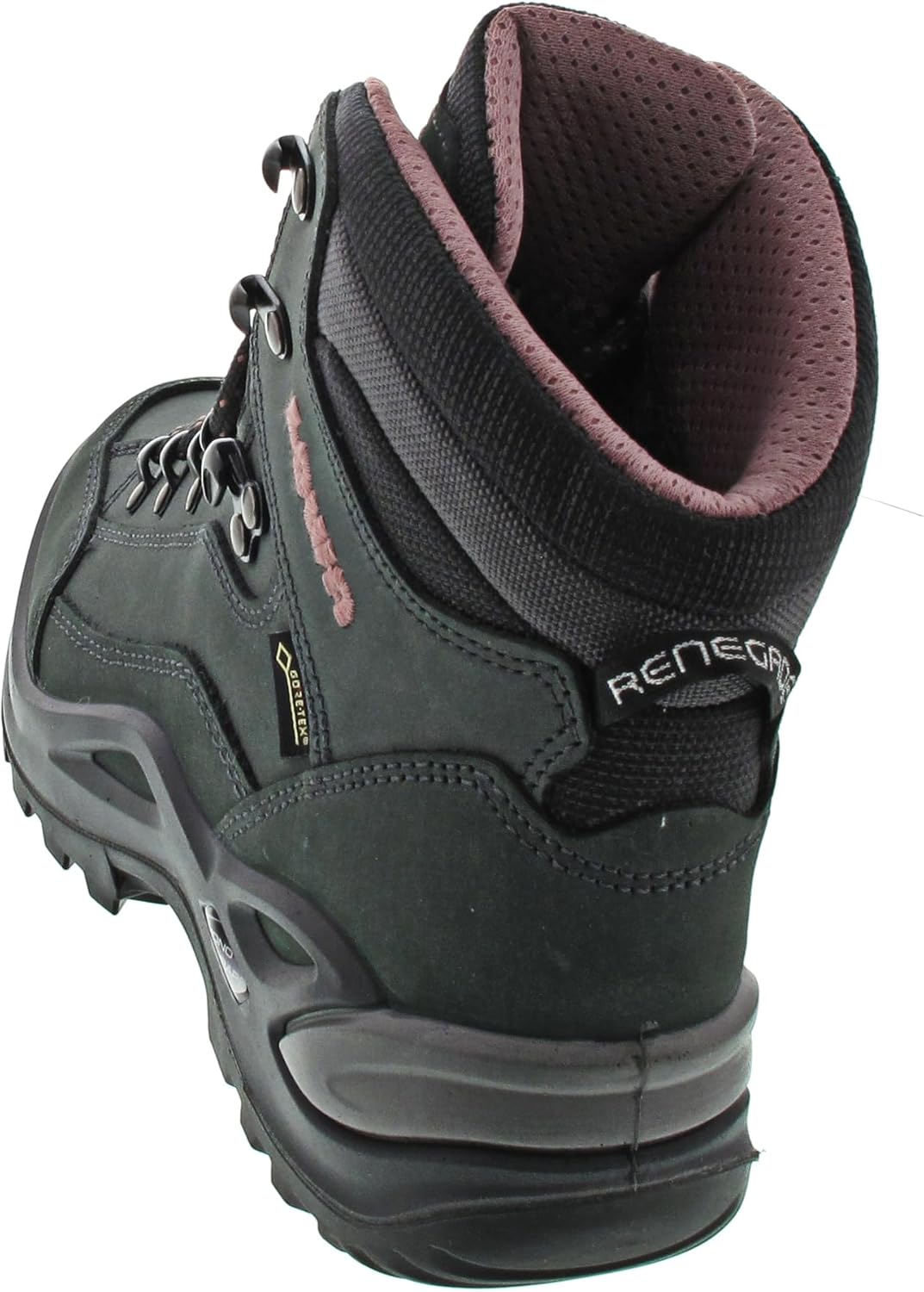 Мужские походные ботинки Lowa Renegade GTX Mid, зеленый — фото 2