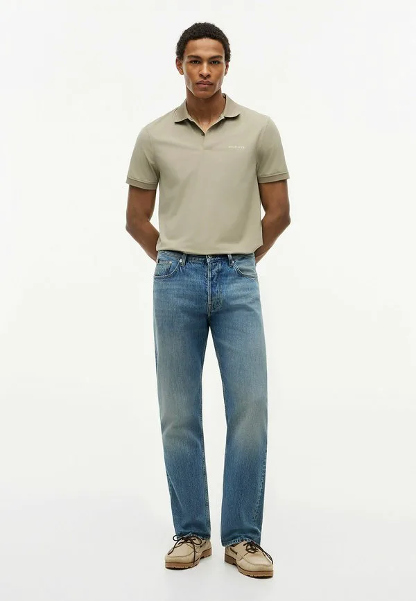 Джинсы прямого кроя с эффектом потертости Tommy Hilfiger, Ken Blue — фото 2