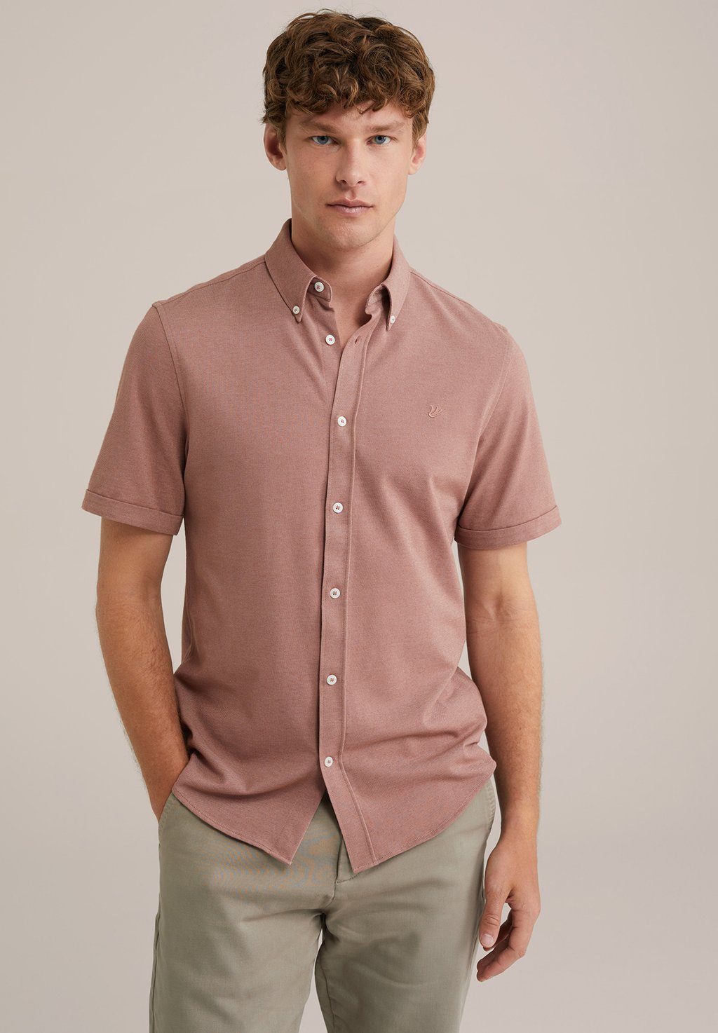 

Рубашка WE Fashion, цвет Rust Brown