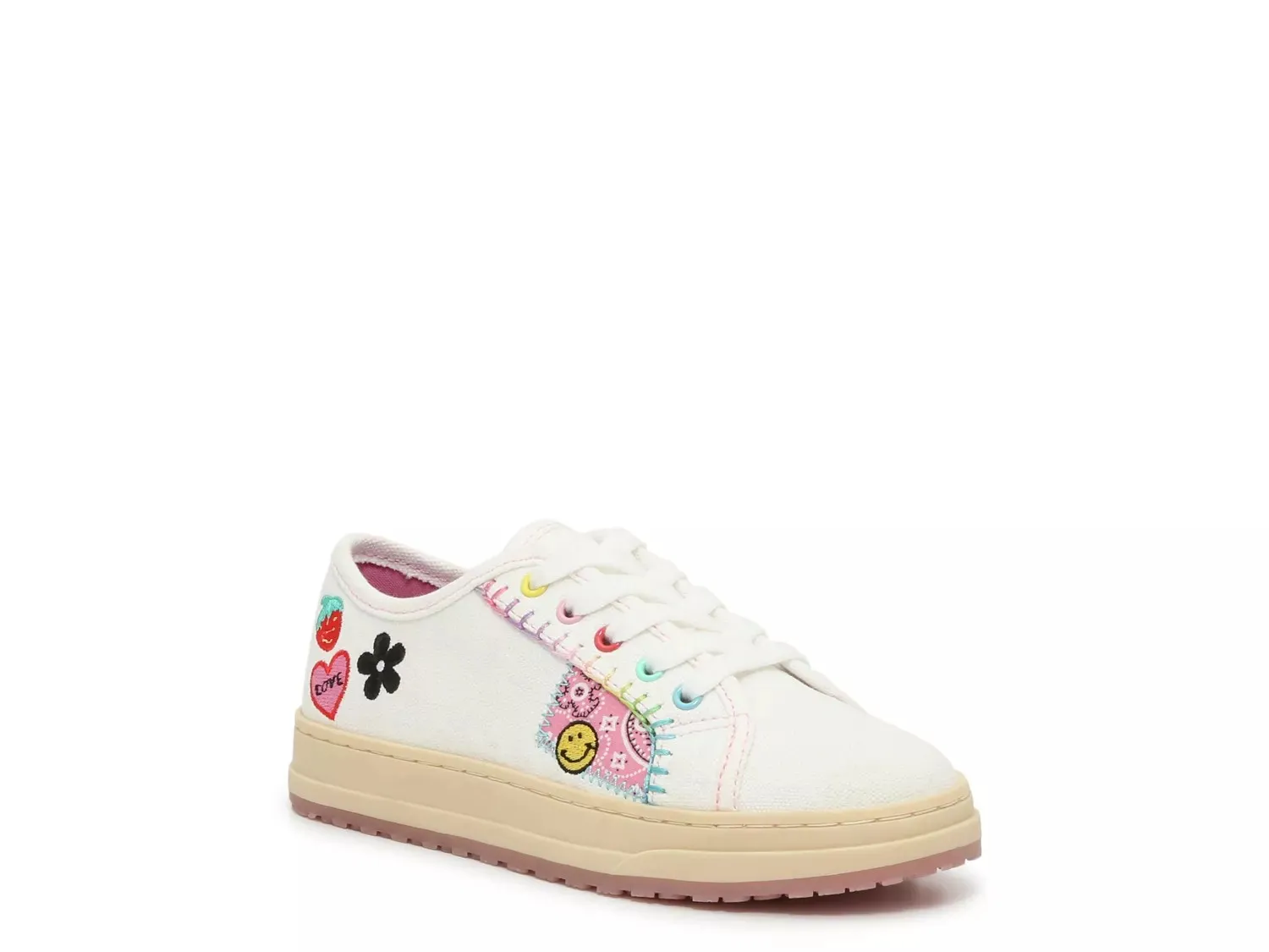 

Кроссовки Steve Madden Mitzi — детские, белые/многоцветные