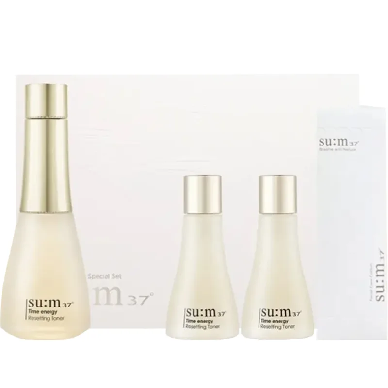 SU:M37° Набор для ухода за кожей SU M37° Time Lapse Skin Softener, увлажняющий, 4 предмета, Four-Piece Set
