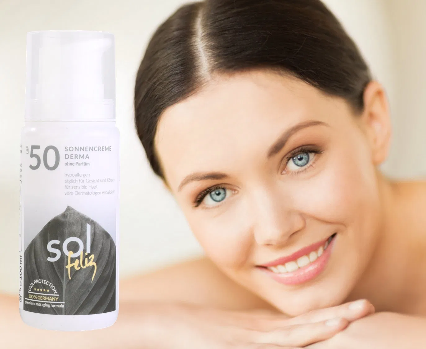 Дерматологический солнцезащитный крем SPF 50 Sol Feliz — фото 3