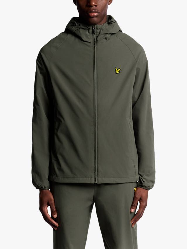 

Активная куртка с капюшоном и молнией спереди Lyle & Scott, Granite