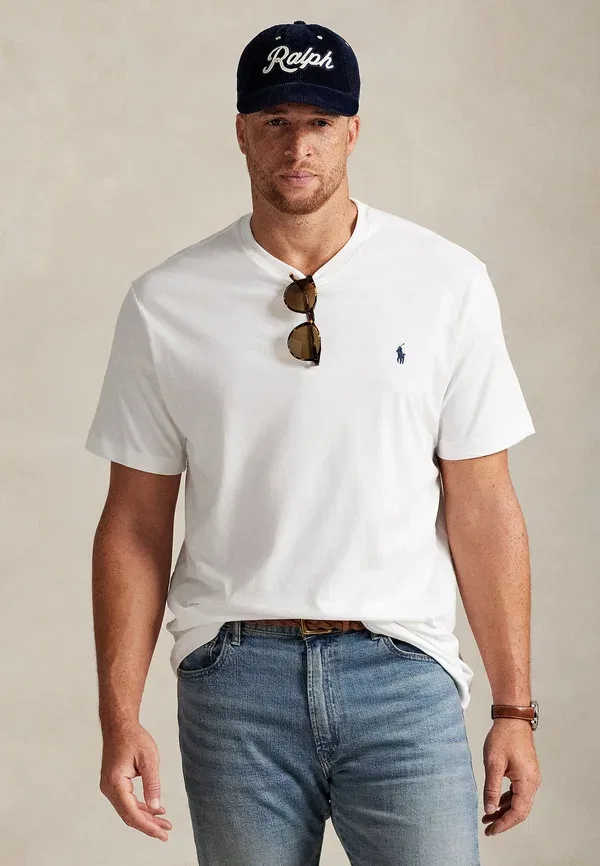 Футболка Polo Ralph Lauren Big & Tall, белый