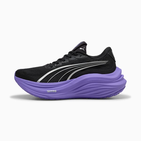 Женские кроссовки для бега по шоссе Magmax Nitro Puma, черный