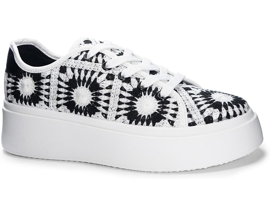 Кроссовки Dirty Laundry Recreation Crochet Sneakers, цвет Black/White Multi