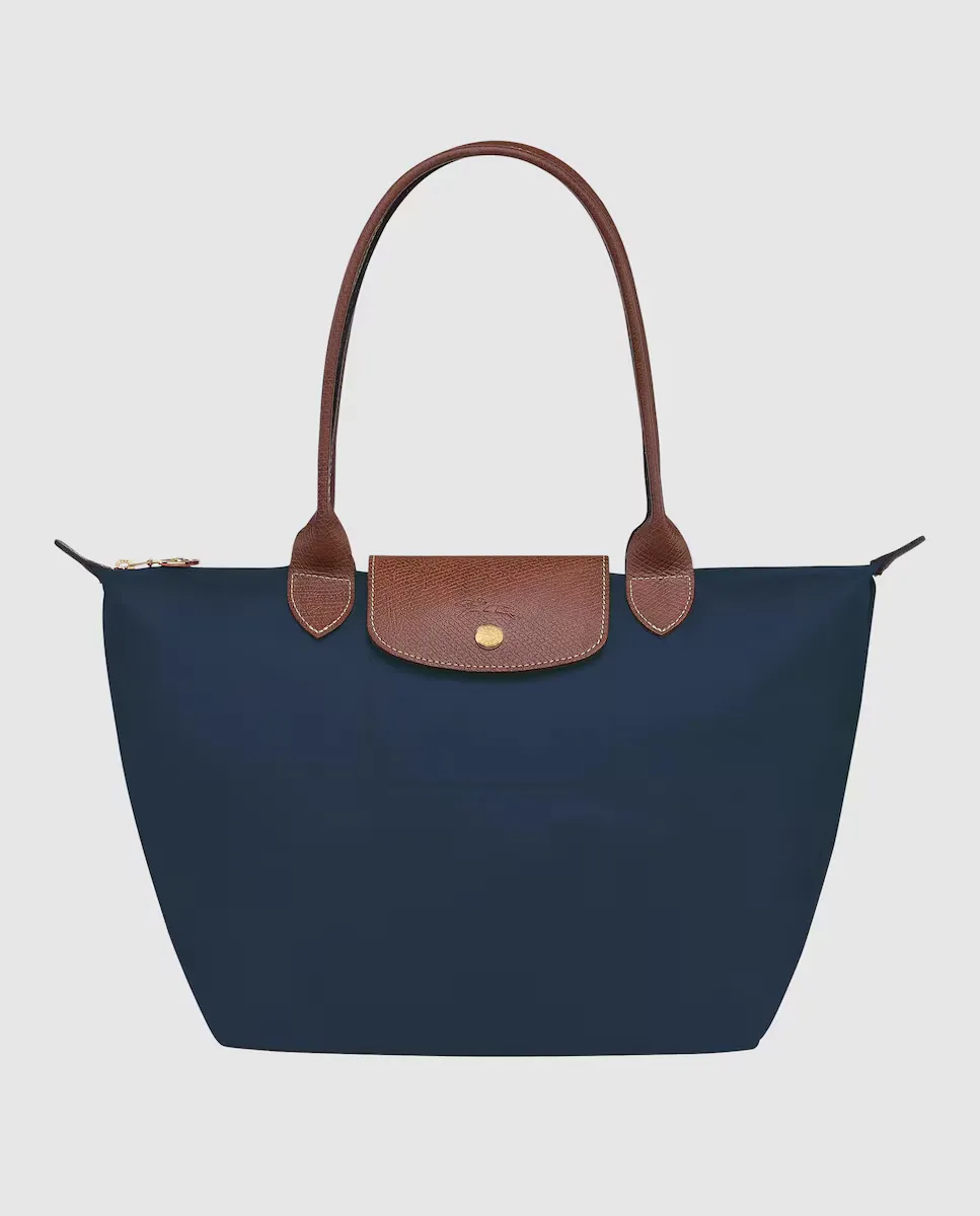 

Сумка на плечо Le Pliage Original на молнии Longchamp, синий