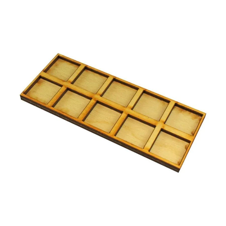 

Квадратное основание 20 мм, формовочный лоток 5x2, Miniature Movement Trays - Oathmark (Litko Aerosystems)