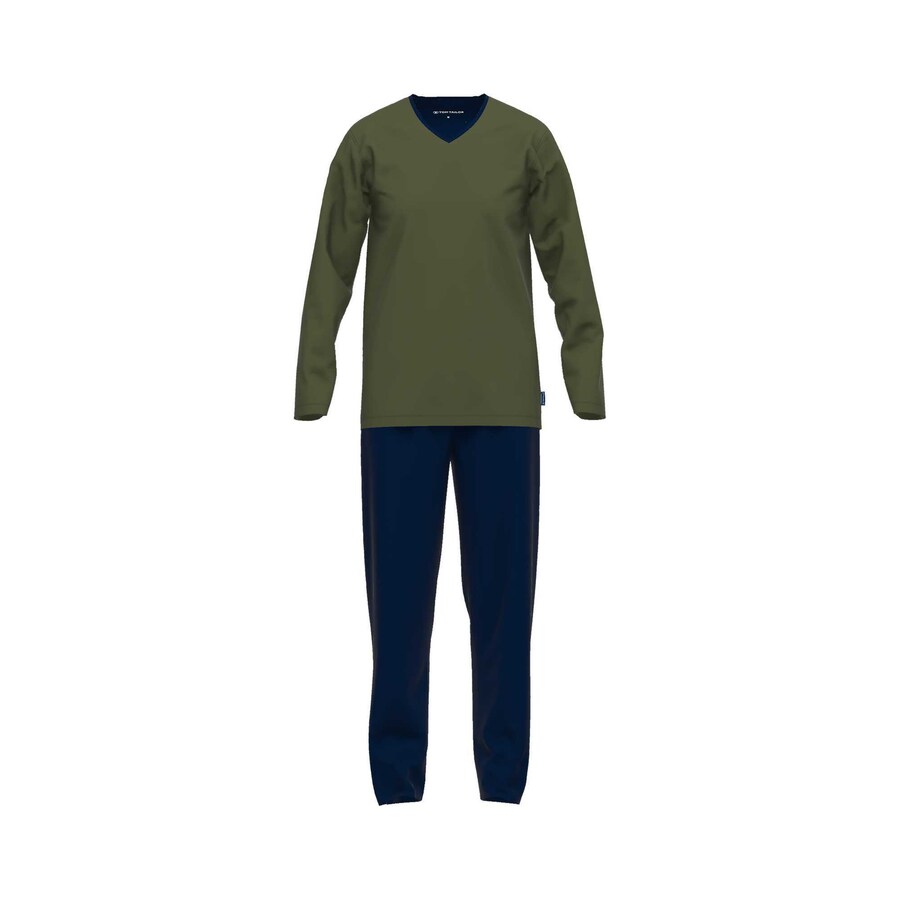 

Длинная пижама TOM TAILOR, цвет Navy/Green