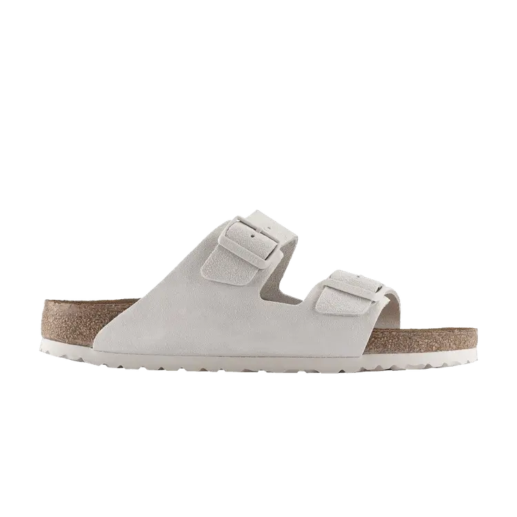 

Кроссовки Birkenstock Arizona Soft Footbed Antique White, белый