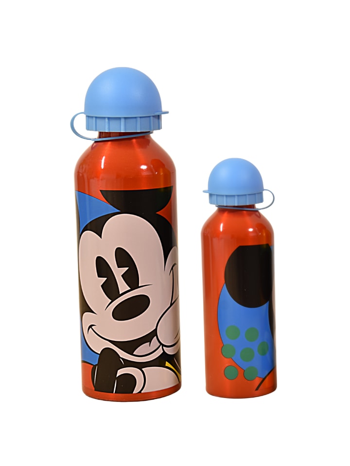 

Disney Mickey Mouse Алюминиевая бутылка для напитков с изображением Микки Мауса, 500 мл, красная