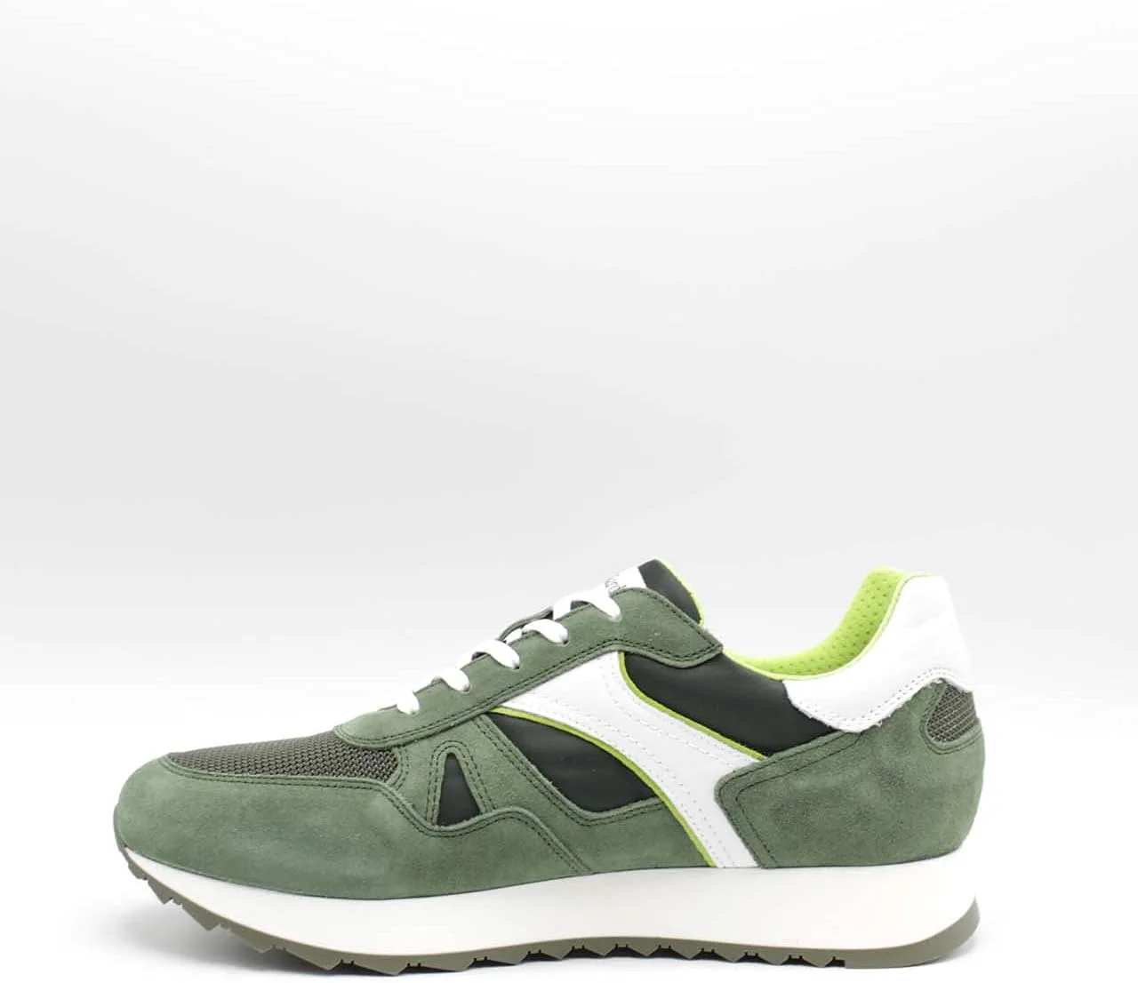 Кроссовки Nero Giardini Black Garden Quick Sporty Man E001503U 528 Grass — фото 3
