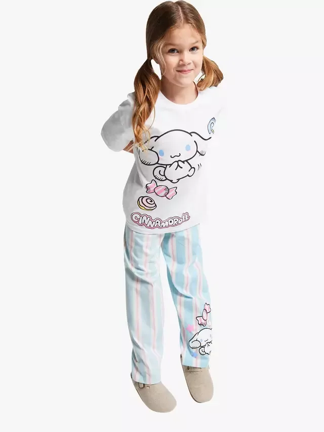 Детский пижамный комплект Brand Thread Cinnamoroll из хлопка, разноцветный Brand Threads