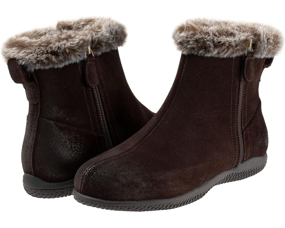 Ботинки SoftWalk Helena, цвет Dark Brown Suede