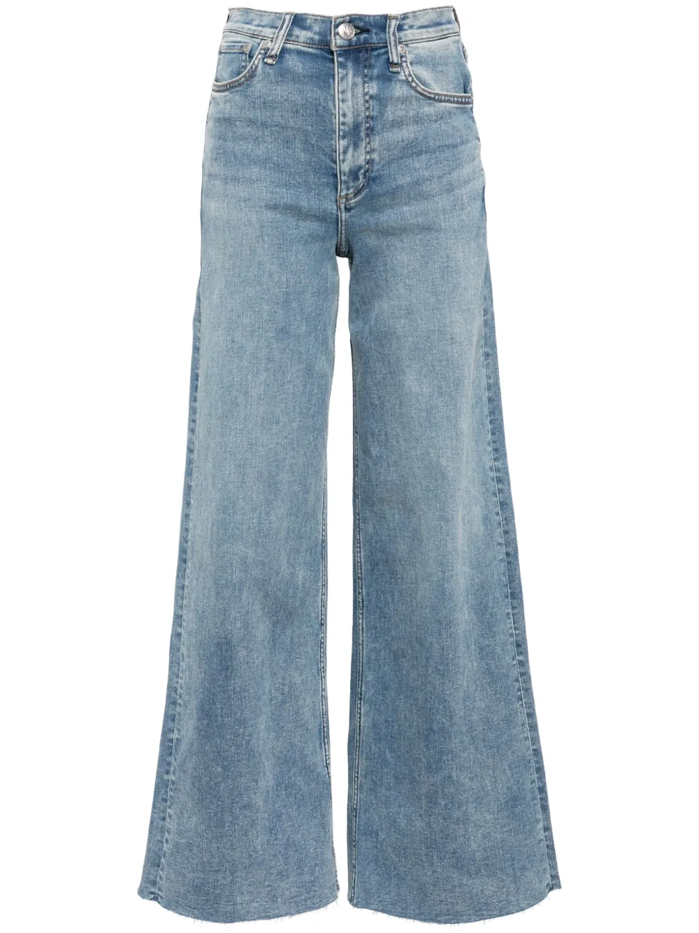

Широкие джинсы rag & bone, синий