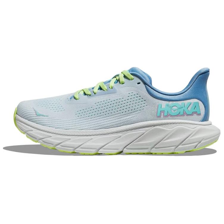 

HOKA ONE ONE Arahi 7 амортизирующие износостойкие низкие трейловые беговые повседневные кроссовки для женщин white blue