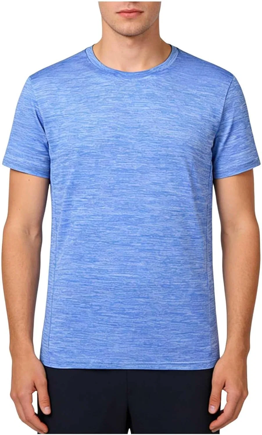 Футболка мужская спортивная Slim Fit, Generic, Sky Blue