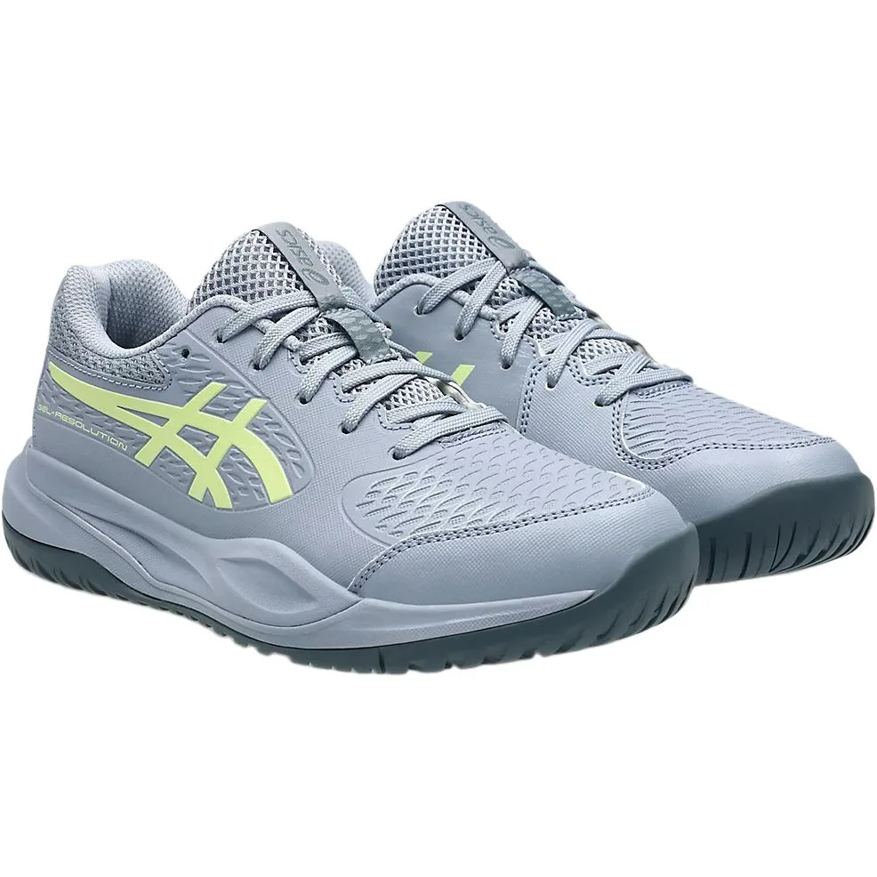 ASICS Кроссовки для тренировок GEL RESOLUTION Low top серо-голубые детские — фото 3