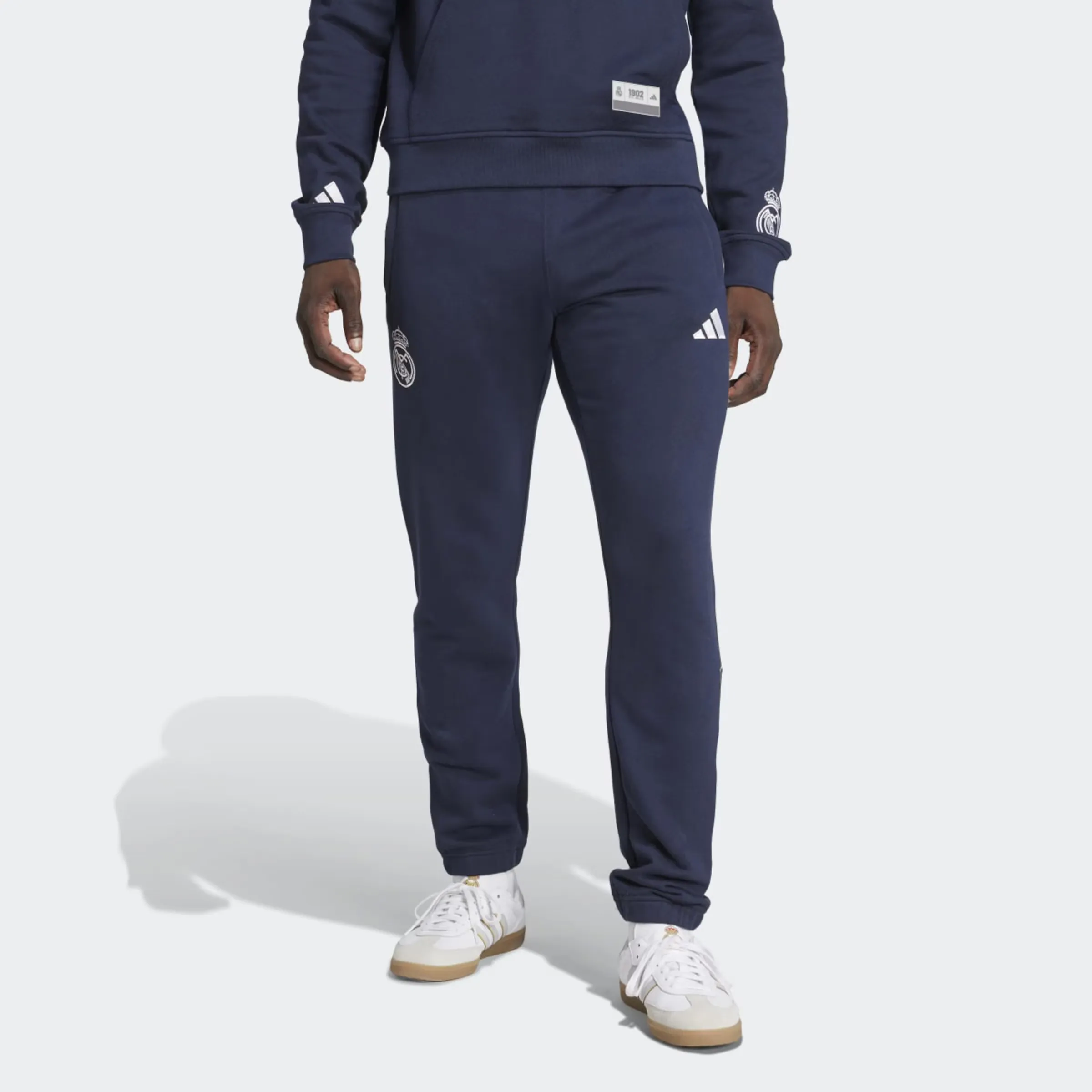 

Брюки мужские Real Madrid CF 2025-2026 US Pack adidas, синий