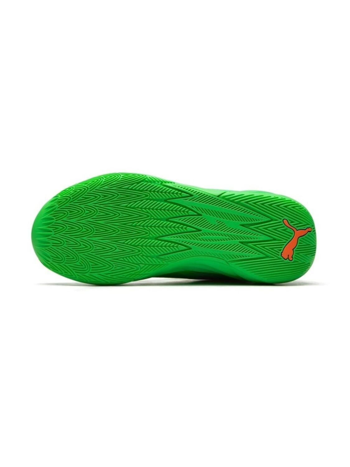 Puma Kids кроссовки Slime MB.02 из коллаборации с Nickelodeon, зеленый — фото 4