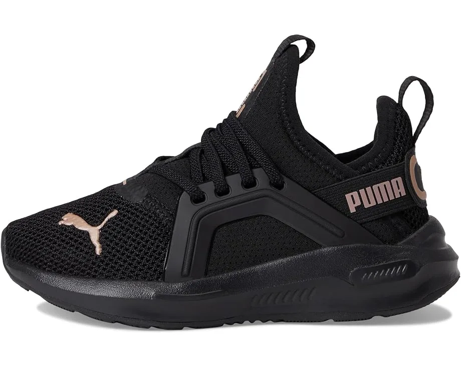 Кроссовки PUMA Kids Softride Enzo Alternative Closure (Little Kid), Puma Black/Rose Gold — фото 4