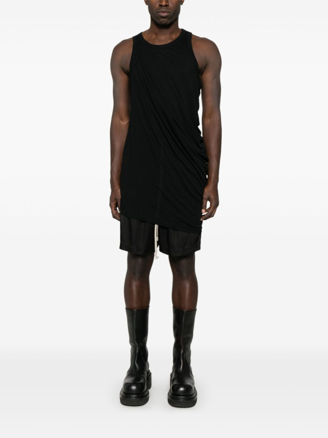 Rick Owens топ Anthem без рукавов, черный — фото 2