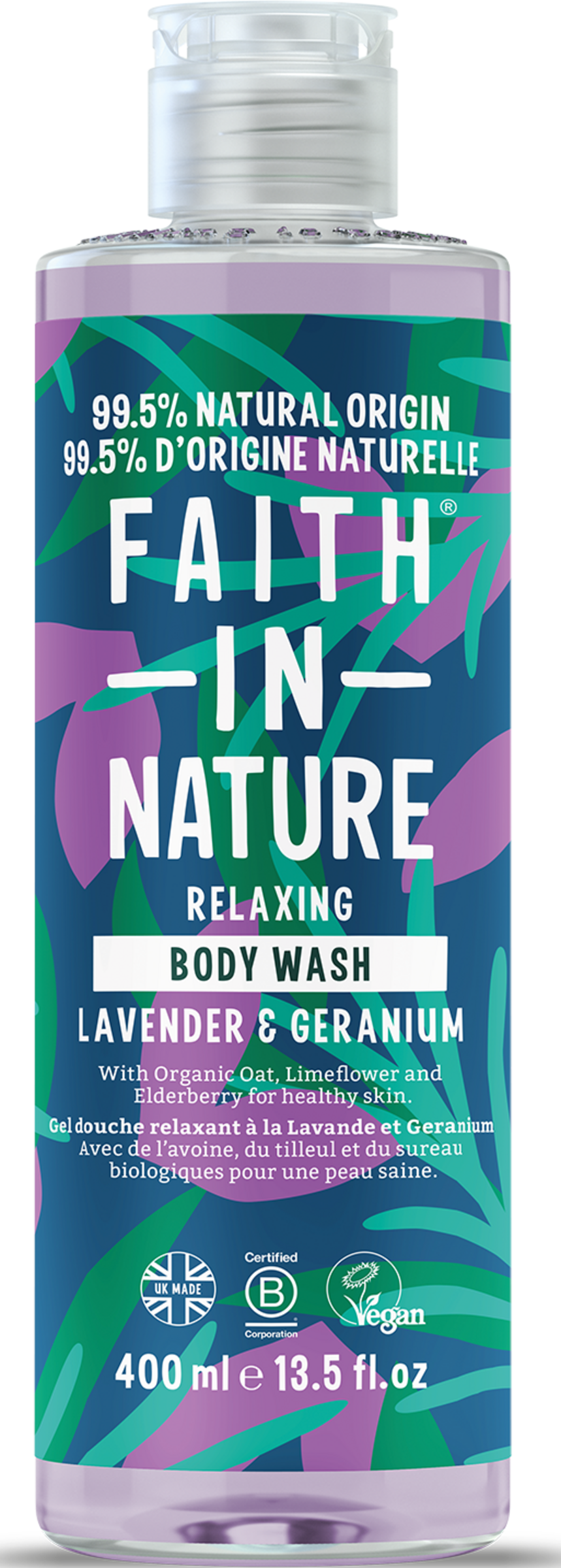 

Гель для душа Faith in Nature Duschgel & Schaumbad Lavendel/Geranie