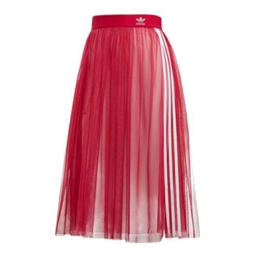 

Брюки tulle skirt 'red' Adidas, красный
