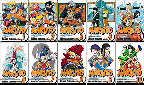 

Naruto Manga Set, Vol. 1-10 (Generic)