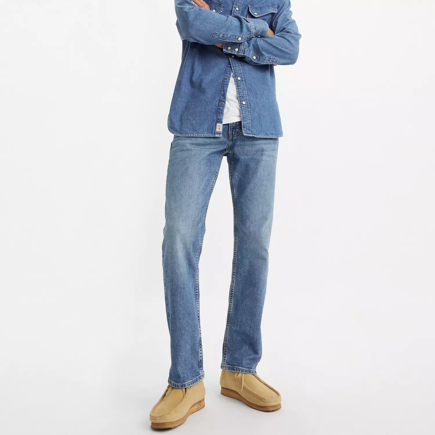 Джинсы Levi's 514 Straight Fit, светлый индиго