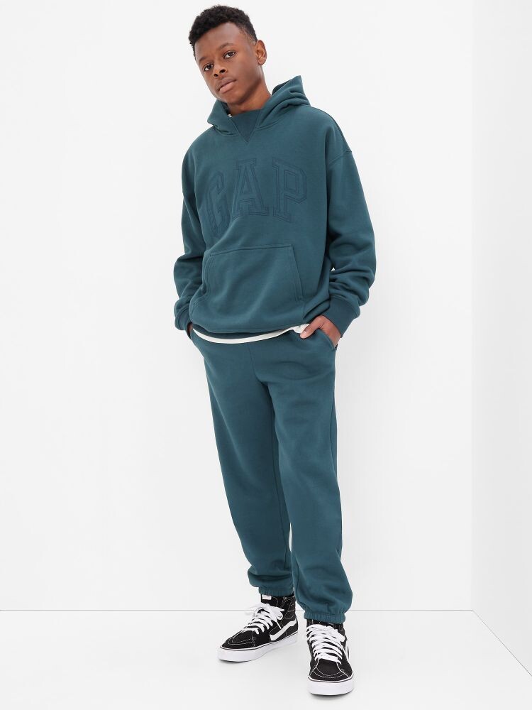 

Детские спортивные штаны с флисом Gap, синий