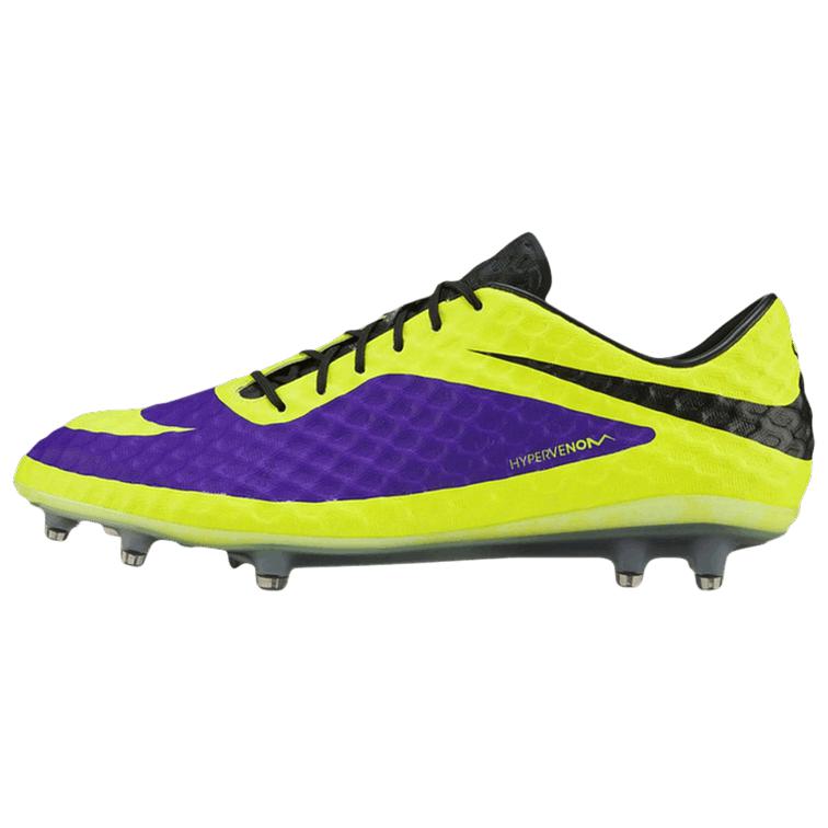 

Nike Кроссовки HyperVenom Phantom Abrasion Resistant Soccer Shoes Unisex Purple Yellow