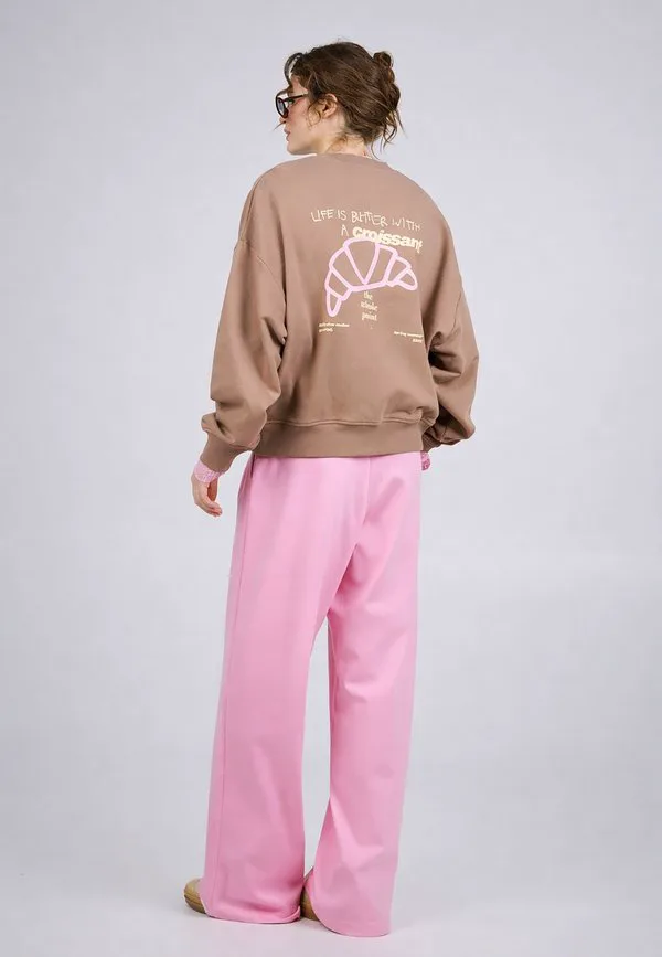 

Толстовка с изображением круассана Oh April, Almond Mist, Белый, Толстовка с изображением круассана Oh April, Almond Mist