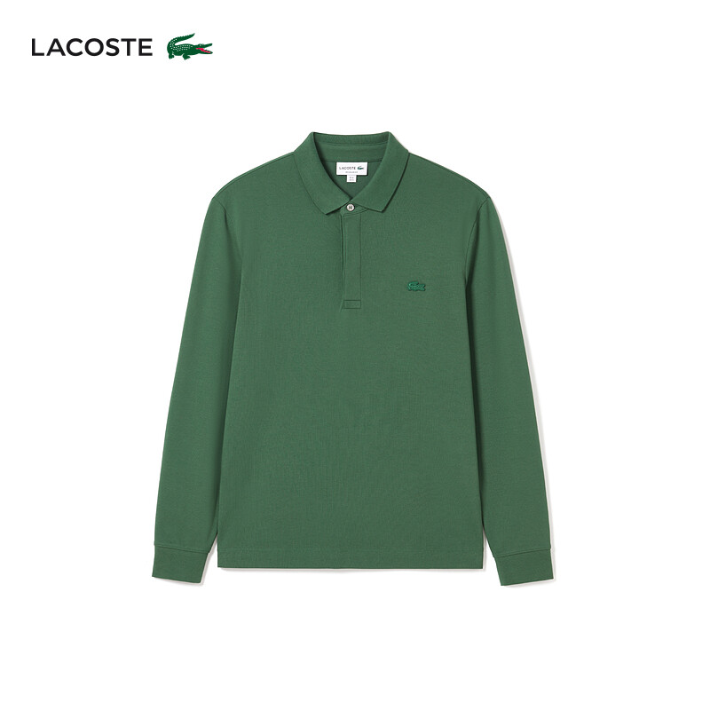 

Рубашка-поло мужская Lacoste с длинными рукавами, зеленый
