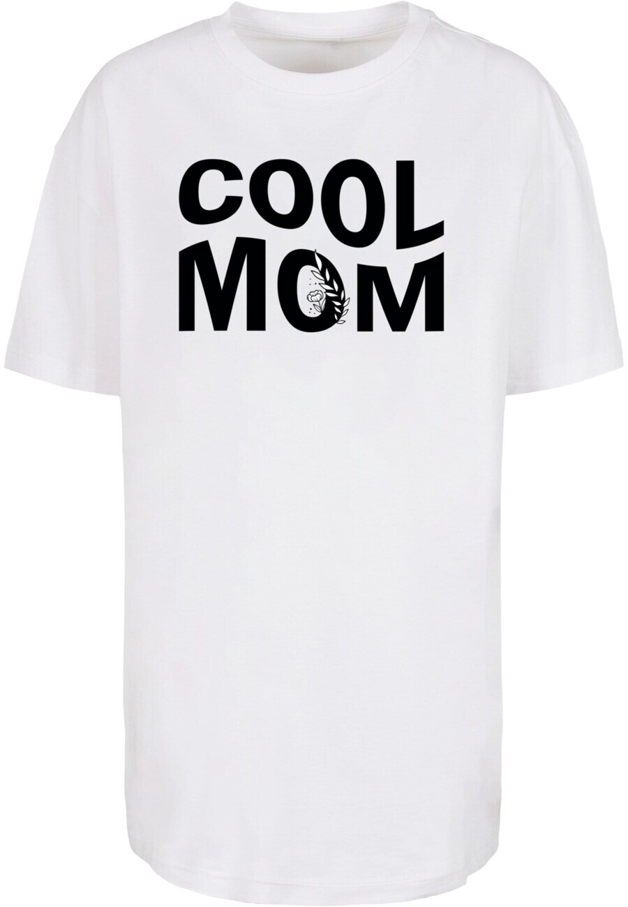 

Топ оверсайз Merchcode Oversized Shirt Mothers Day - Cool Mom, белый