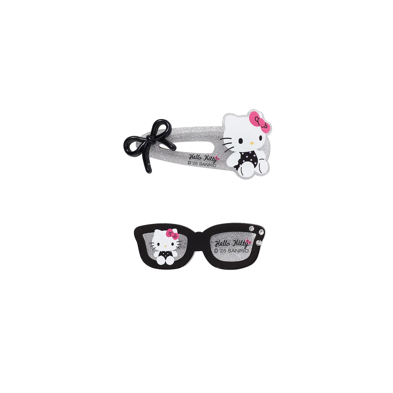 Заколки для волос Hello Kitty Sanrio акриловые