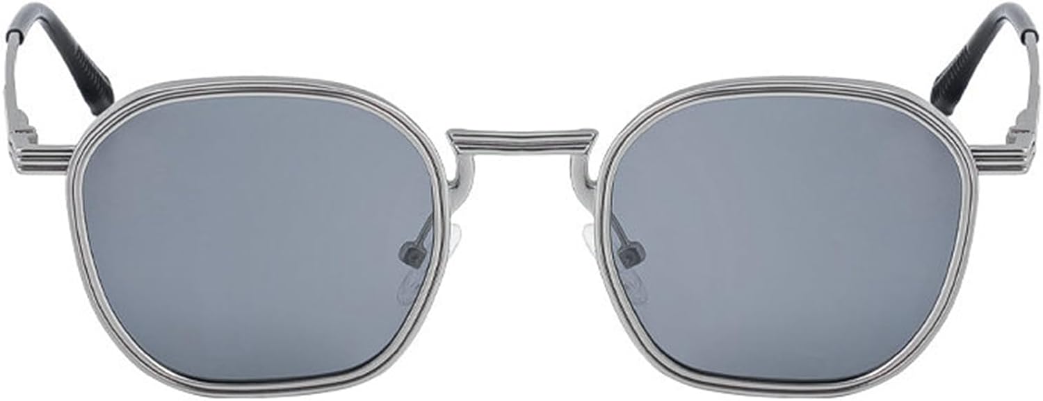 

Хелена Модные винтажные квадратные солнцезащитные очки для женщин и мужчин в стиле ретро 90-х, металлические оправы, многоугольные, женские и мужские, популярные панк-очки helena, C7