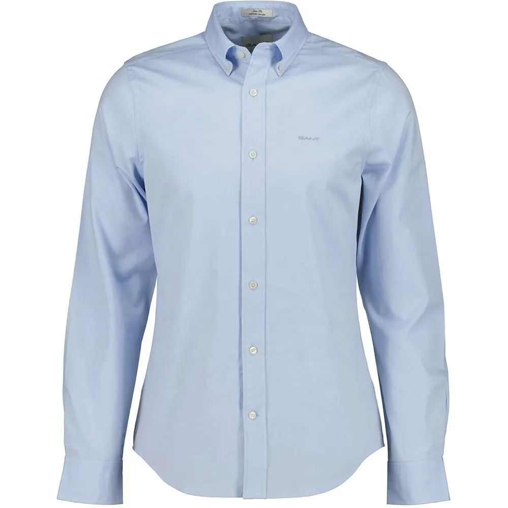 

Рубашка Gant Slim Pinpoint Oxford, синий