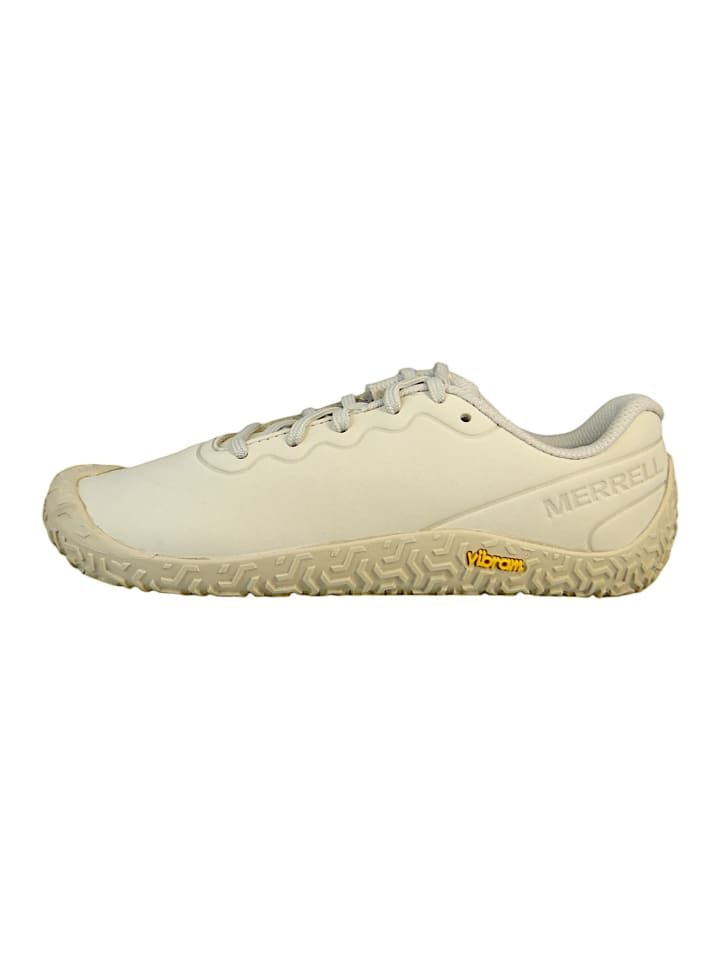 Ботинки женские Merrell в спортивном стиле кожаные, бежевый — фото 3