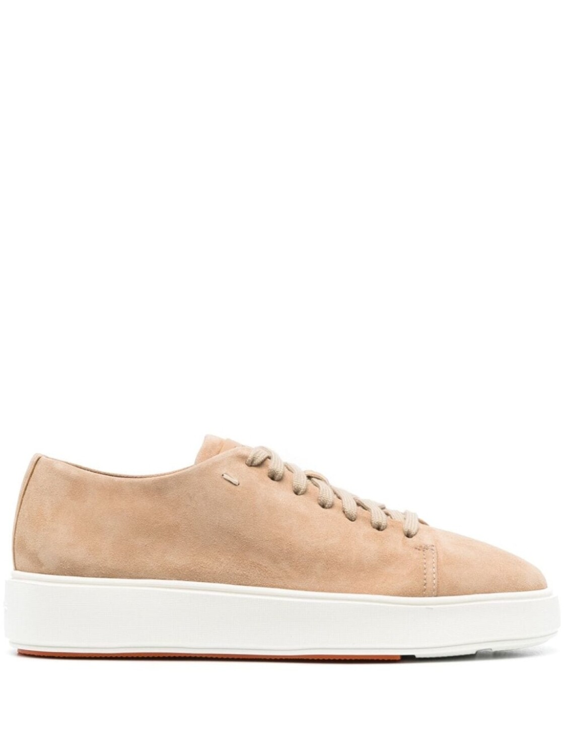 

Кроссовки Santoni Embossed Logo, бежевый