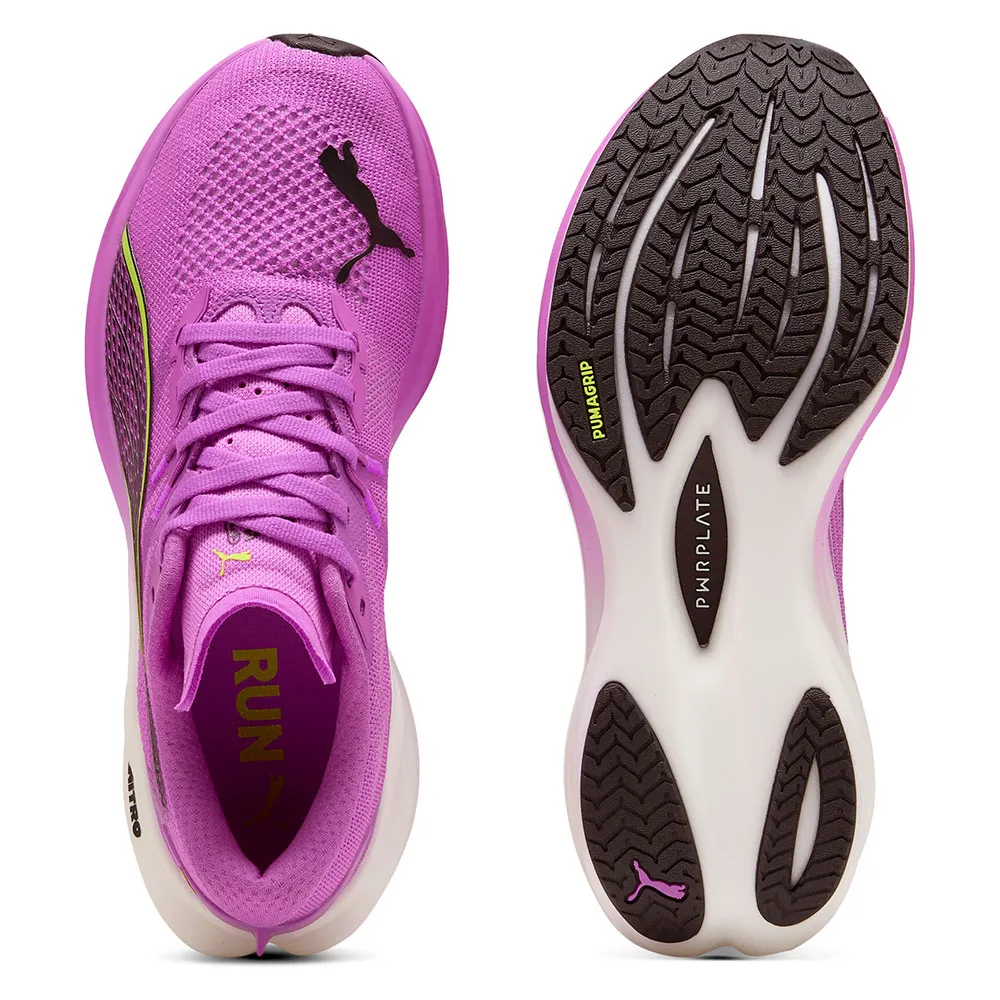Беговые кроссовки Puma Deviate Nitro 3, фиолетовый — фото 2