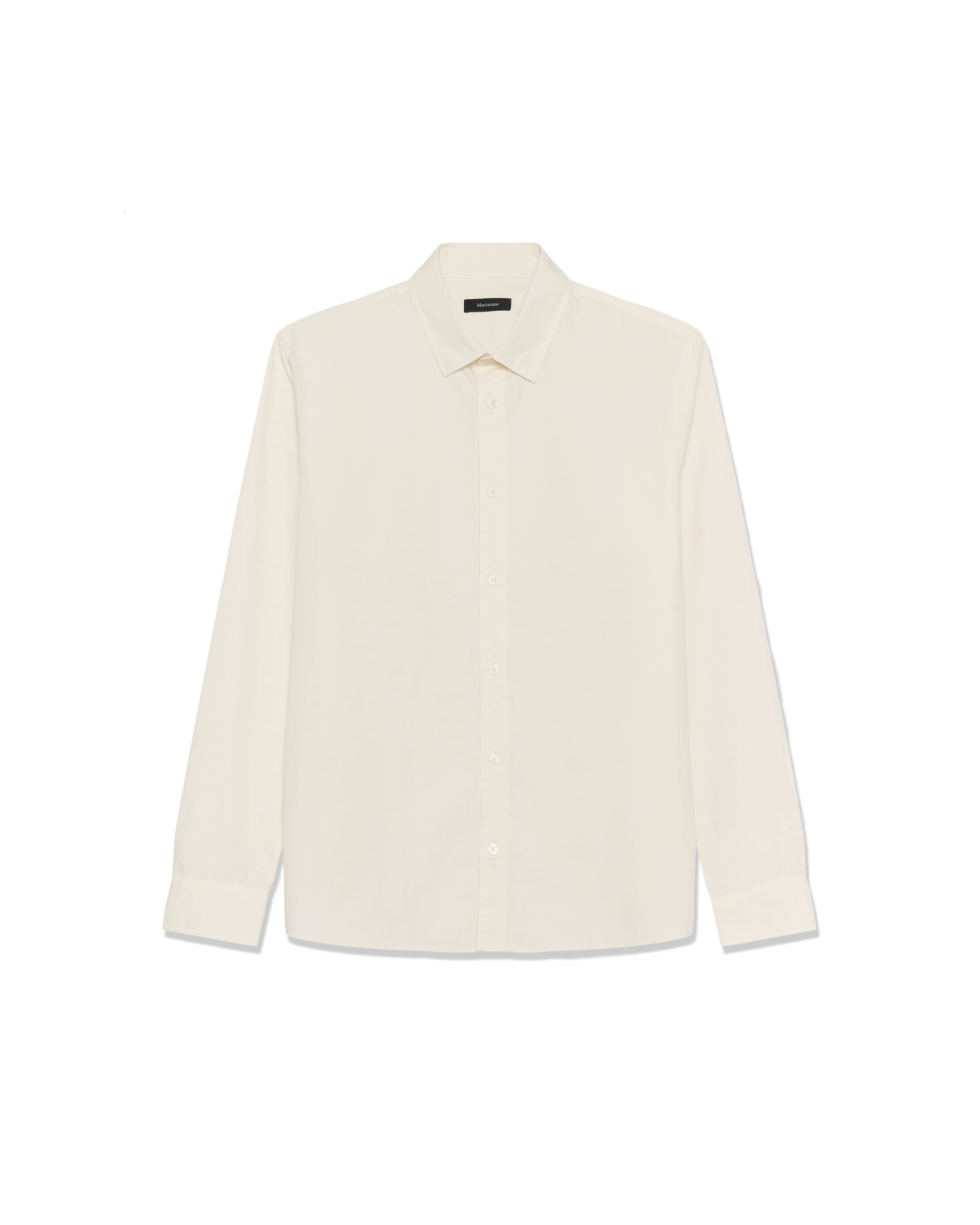 

Matinique Рубашка на пуговицах 'MAChristaldo' Regular fit в цвете Off White