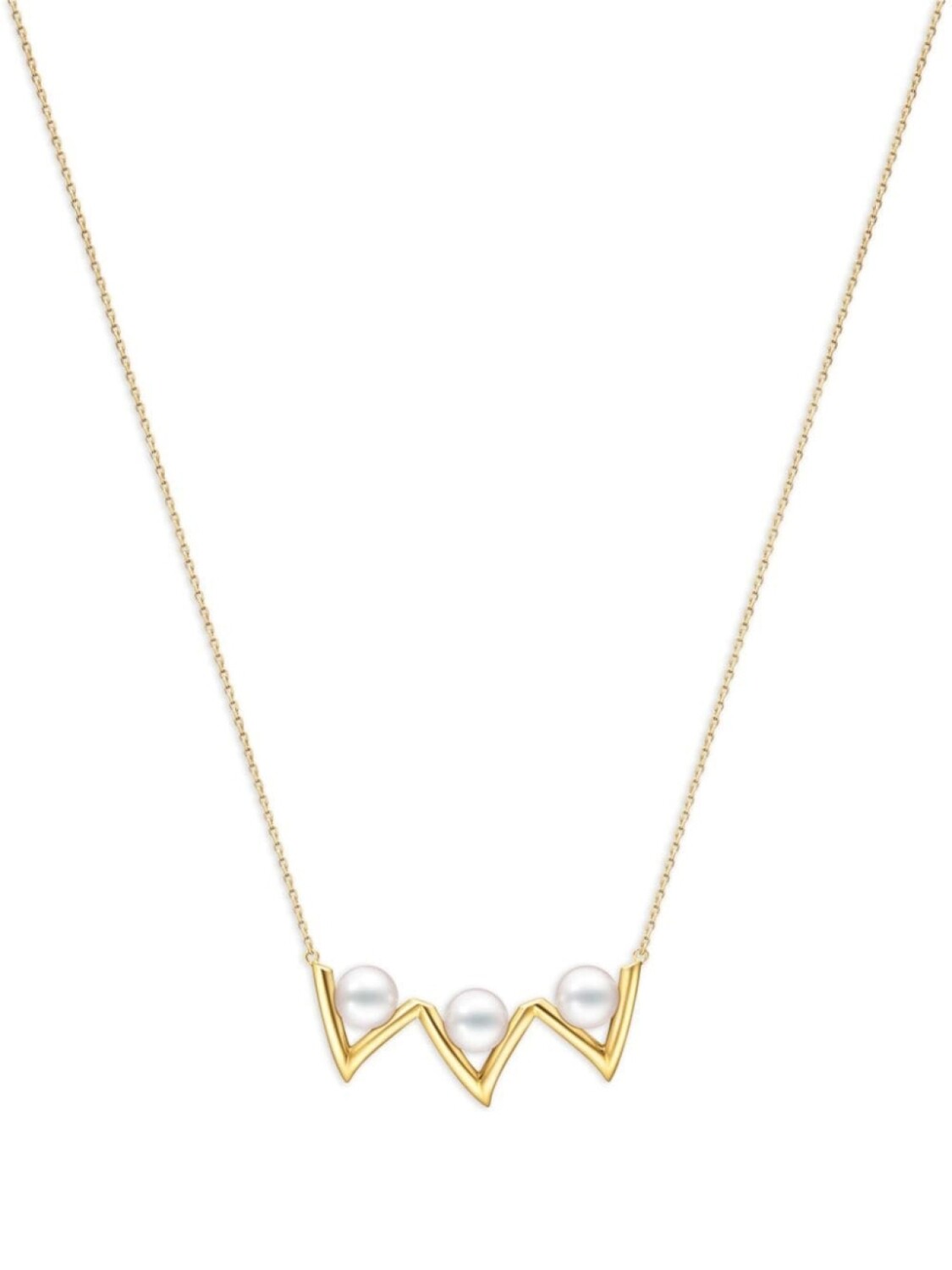 

Колье Danger Claw из желтого золота с жемчугом TASAKI, золотой